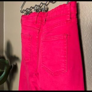 Mid rise RED “Cotton-On” stretchy skinny jeans